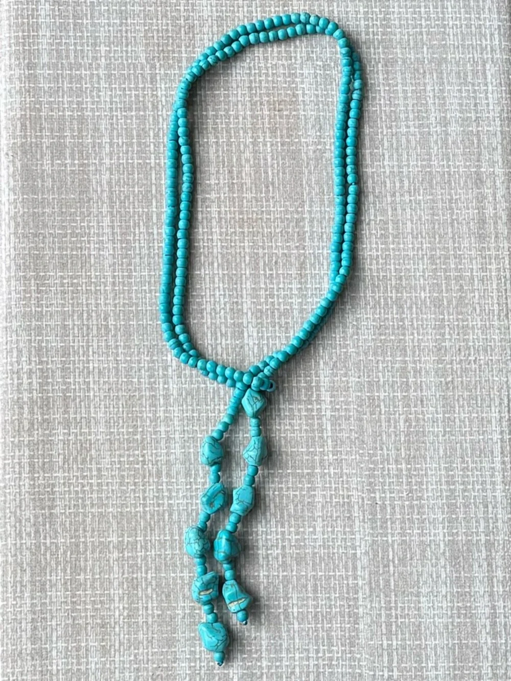 NWOT Polo Ralph Lauren Turquoise Wrap Necklace